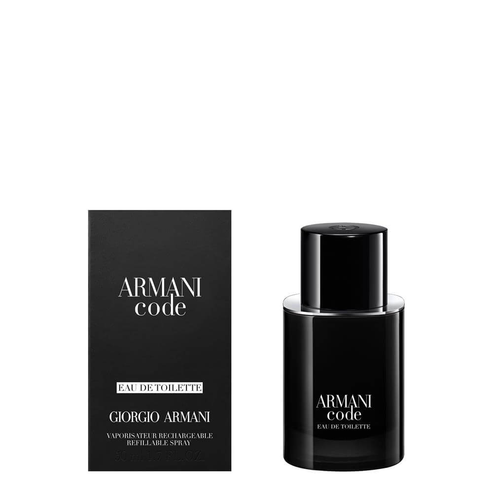 Giorgio Armani Code Eau de Toilette Refillable 50ml Jarrolds